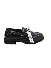 Dune Women's Flat Shoes UK 6.5 Black 100% Other Loafer