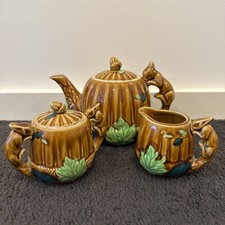 Vintage Acorn Teapot Set