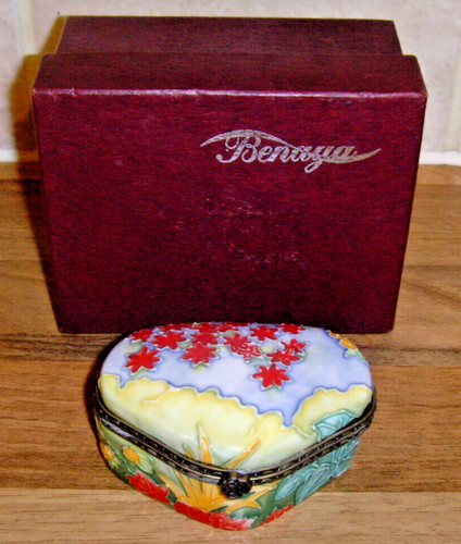 Benaya love heart trinket box - heart,
