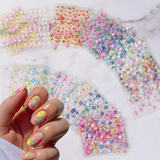 30 Sheet Blossom Flower Nail