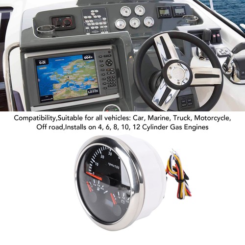 Boat speedometer gauge 1 - gauge, 3