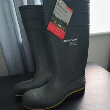 Dunlop W012 Men's ACIFORT Heavy Duty Yellow Line Agricultural Wellingtons