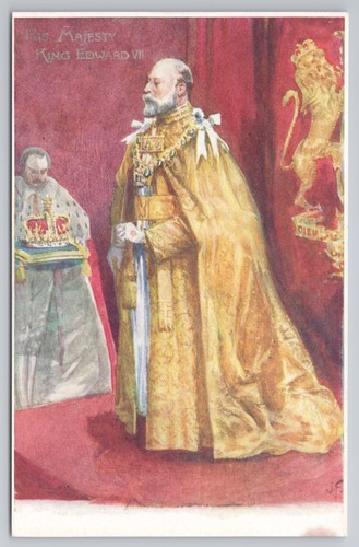 Raphael tuck king - edward, vii
