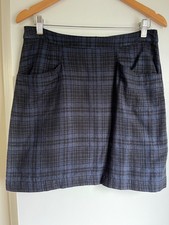 Fat Face Navy and Black Check