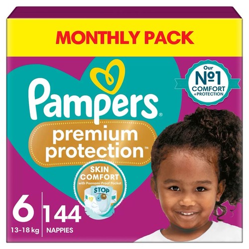 Pampers baby size nappy - pampers, 6