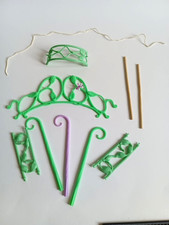 My Fairy Garden BRIDGE FENCES POLES Trellis washing line plastic magical pixie