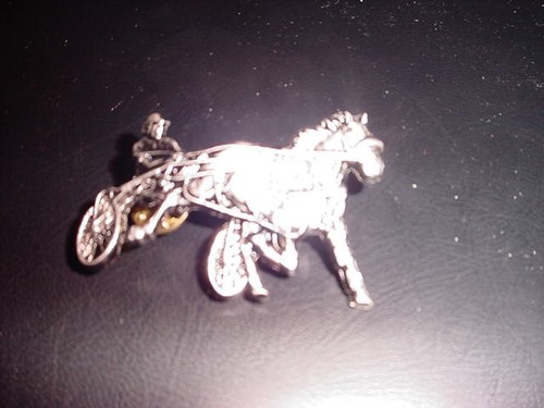 Vintage harness racing - vintage, horse