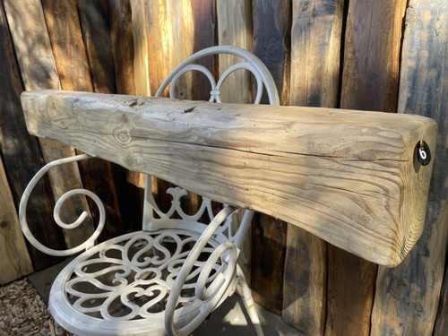 Reclaimed solid wood fireplace - solid,