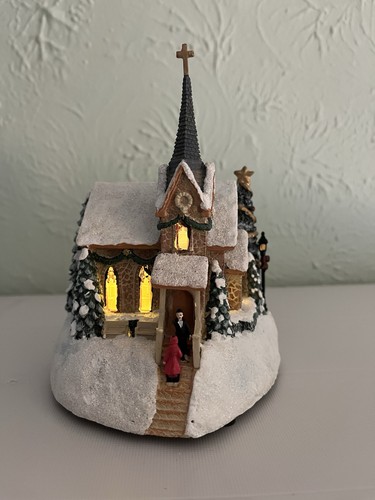 Thomas kinkade church - church, light