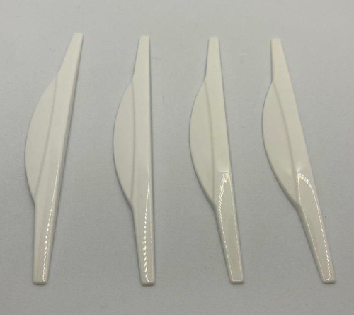 White abs door boot guard - 4x,
