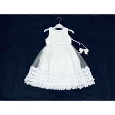 Baby girls white dress - girls,