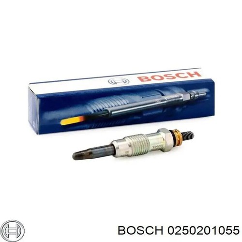 0250201055 bosch glow plug - ,