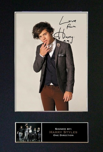 Harry styles autograph one - autograph,