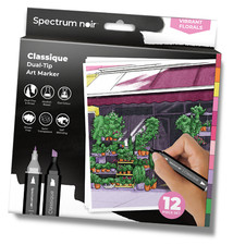 Spectrum Noir Classique - VIBRANT FLORALS Premium Alcohol Blendable Artist Pens