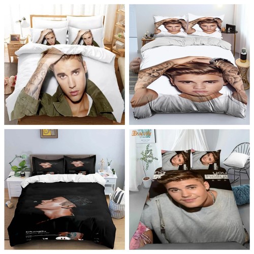 New justin bieber duvet cover - new,