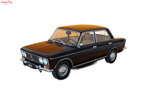Whitebox Lada 1500 Black 1977