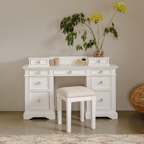 Large white dressing - , table