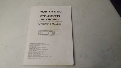 Yaesu 857d vhf uhf - ft-857d,