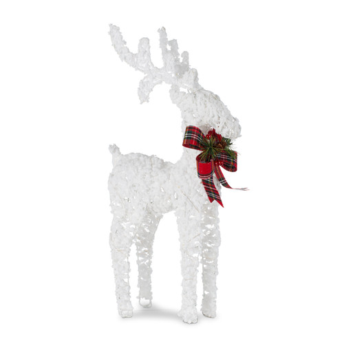 Light christmas reindeer - up,