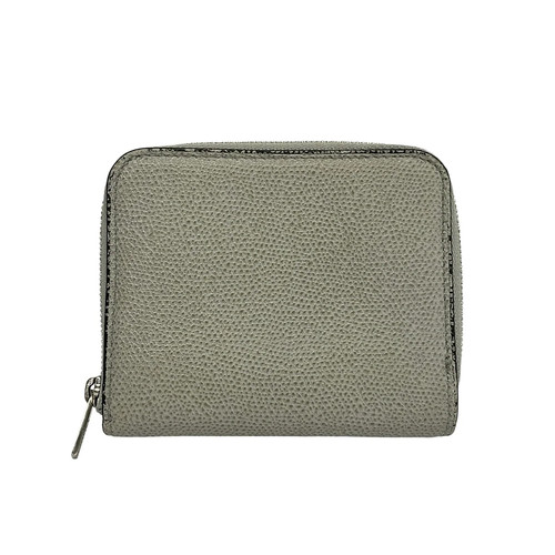 Valextra gray leather bifold - valextra,