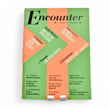 Encounter Magazine Sep 1963: V.S. NAIPAUL, BRZEZINSKI, MEDAWAR, MacINTYRE