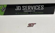 Ford Fiesta ST150 2.0 Duratec ST Boot Tail Gate Red Badge Emblem  2002-2008