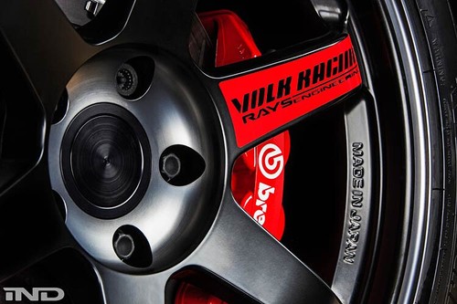 Volk rays te37 decal - volk,