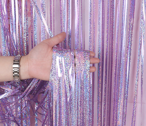 Foil fringe tinsel - foil,
