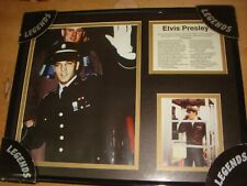 ELVIS PRESLEY framed Legends