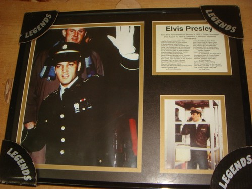 Elvis presley framed legends - elvis,