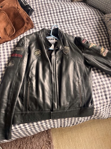 Ducati leather motorcycle - ducati,