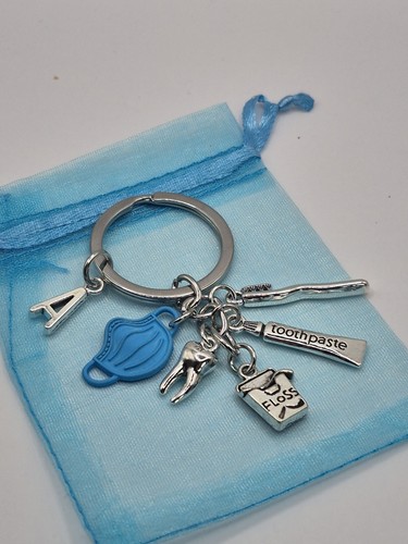 Personalised dental keyring - personalised,