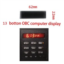 LCD Screen Replacement For BMW E28 E30 13 Button OBC Computer Display BC1 Repair