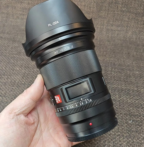 Viltrox 16mm wide - f1.8,