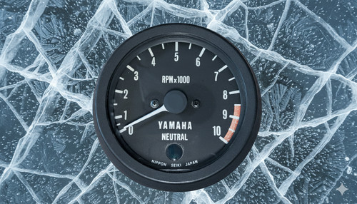 Yamaha rd350 rev counter - rev,