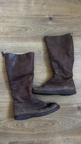 Women ecco boots - boots, brown
