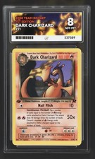 Pokémon TCG Dark Charizard 21/82 Team Rocket 1st Edition ACE 8