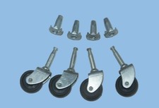 Traditional Furniture Castors with Inserts 30mm (Set of 4) Old Stock Clearance.