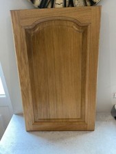 MEDIUM GOLDEN OAK ARCHED KITCHEN DOOR 450 WIDE  X 720 HIGH  STOCK DX779