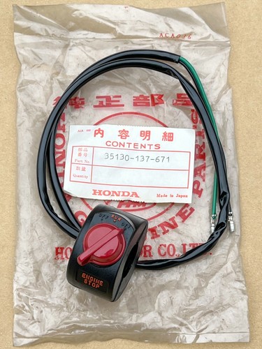 Nos genuine honda kill switch - nos,