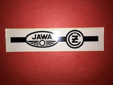 Jawa CZ Black on Clear Vinyl