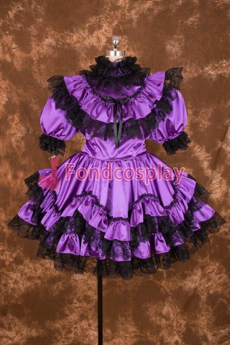 Sissy satin dress can - , be