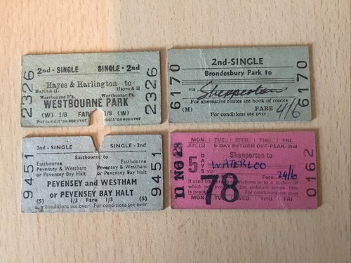 Railway tickets - ,