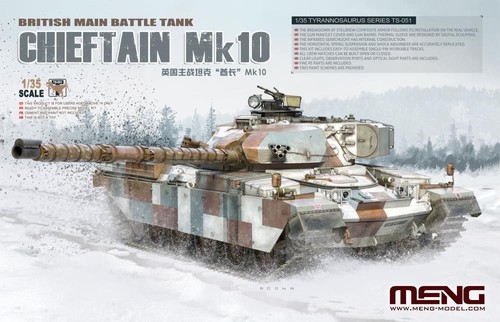 Meng model chieftain - model, 1/35