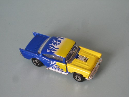 Matchbox 1957 chevy blue - matchbox,