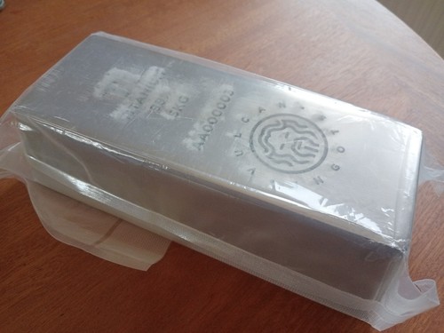 5kg titanium bullion - 5kg,