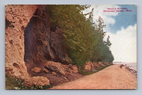 Antique michigan postcard - antique,