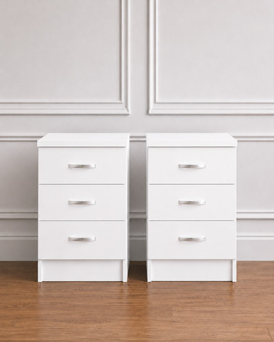 Ready assembled white piece - white, 4-piece