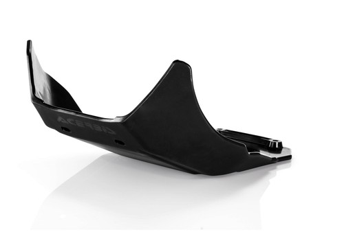 Acerbis black skid plate for - black,