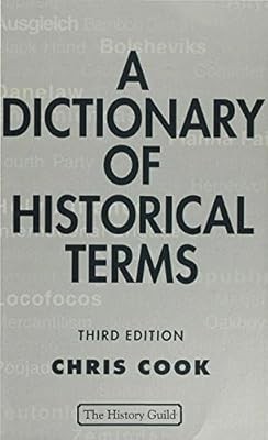 Dictionary historical - a, of